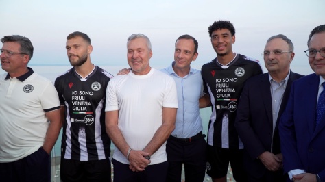 Eventi: Fedriga, Io Sono Fvg su maglia Udinese è grande promozione Fvg 