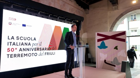50mo sisma: Fedriga, Friuli esempio di rinascita per nuove generazioni